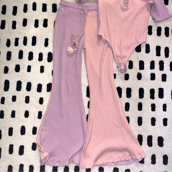 LoveShackFancy Lynx bodysuit with matching Flores pants Medium - Picture 9 of 9